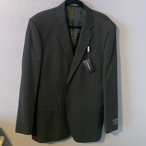 Adolfo Mens Blazer Jacket